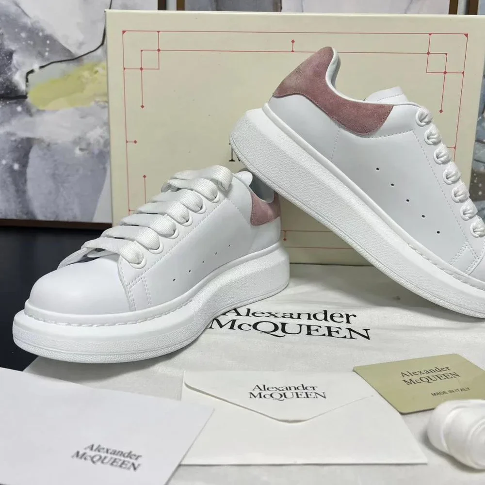 Alexander McQueen Pink Tail Women's Sports Shoes - Picture 3 of 6